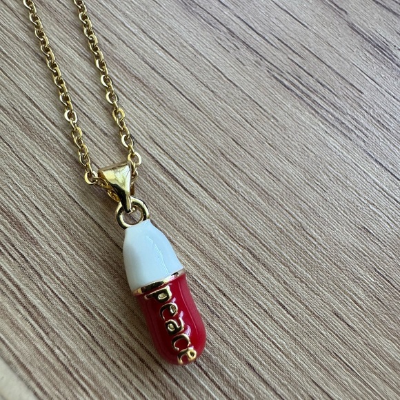 Pill Peace Necklace - Picture 2 of 6